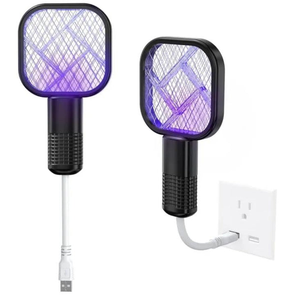 Electric Portable Mosquito Swatter Racket USB Rechargeable